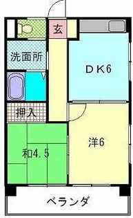 シルキーホームズ【4階】の間取り