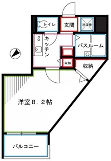 ヴェルステージ国分寺【11階】の間取り