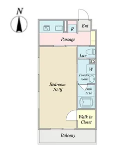 Kaen石神井公園【1階】の間取り