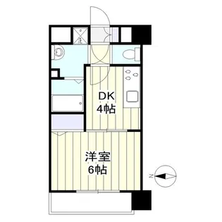 ディオコート長町【4階】の間取り