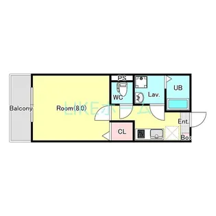 ジーメゾン鎌ケ谷セレスト【1階】の間取り