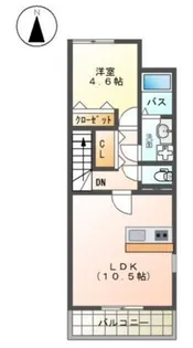 ロイヤルコート 湘南【2階】の間取り