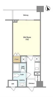 NONA PLACE渋谷神山町【3階】の間取り