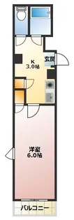タカラビル【6階】の間取り