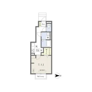 moka【1階】の間取り