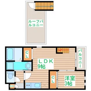 GRANDTIC 22【2階】の間取り