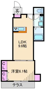 無添加TSUNAGU【2階】の間取り