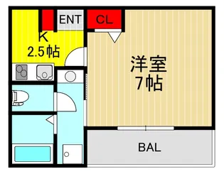 Raffine鳩ケ谷【1階】の間取り
