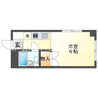 ガーデンハイツ【2階】の間取り