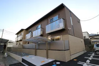 岡山県総社市総社【アパート】の外観