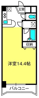 ディアコート五番館【3階】の間取り