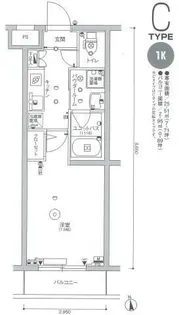 スカイコート多摩川壱番館【3階】の間取り