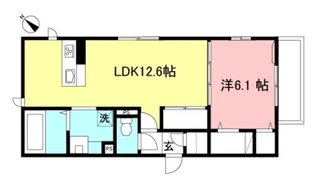 アーバンガーデン相模大野【3階】の間取り