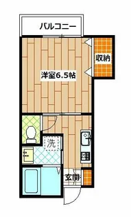 サンコートツー【1階】の間取り