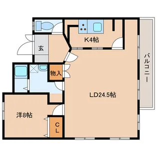 FUJIHIRO.Bld III【3階】の間取り