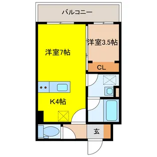 Life Line 38【1階】の間取り