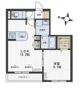 Samsara Yamazaki【2階】の間取り