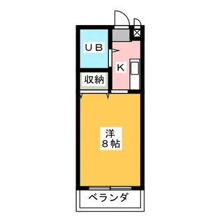 ジョイフル藤ヶ丘【3階】の間取り