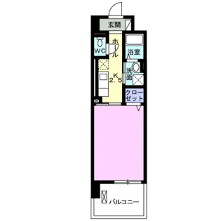 フルーレII【3階】の間取り
