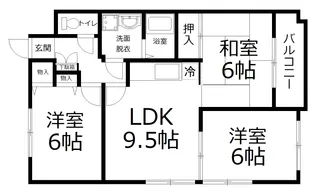 高須フィグハウス【1階】の間取り