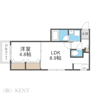 PRIME SQUARE KOTONI【3階】の間取り