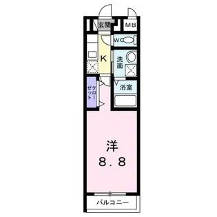 ブレーメンハウス【2階】の間取り