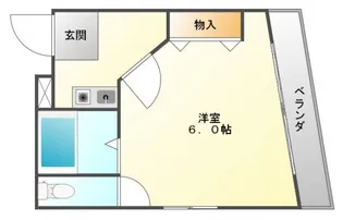 ハイツハラヤマ【2階】の間取り