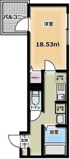 ラ・パーチェ西八王子【3階】の間取り