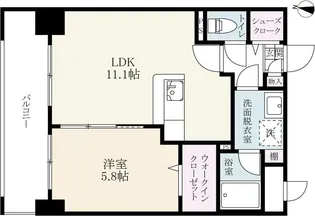 Sophia21堀川【3階】の間取り