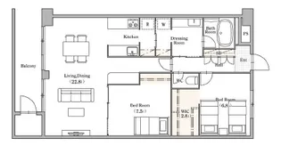 PLENDY浦和別所【5階】の間取り