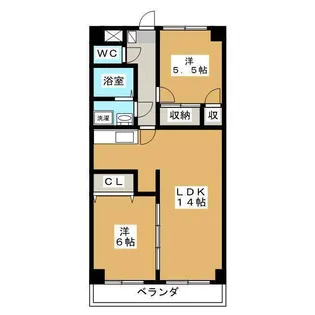 ALVAN118【5階】の間取り