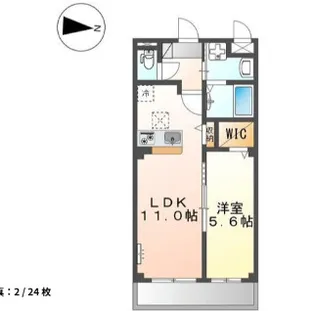 グラン ドマーニ【1階】の間取り
