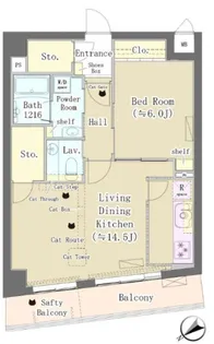 Maison de Takaya【3階】の間取り