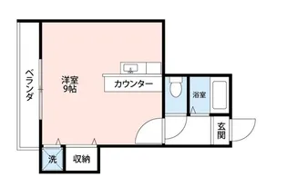 横尾ビル【2階】の間取り
