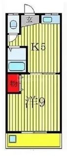 スカイヒルズ【3階】の間取り