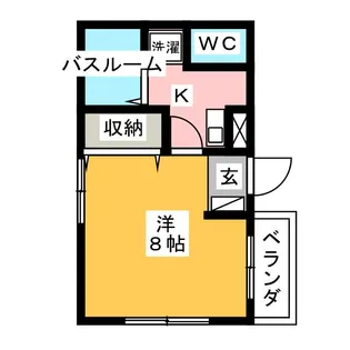 CITY TERRACE 音羽【2階】の間取り