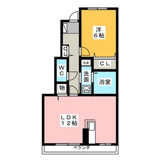 パストラル【1階】の間取り