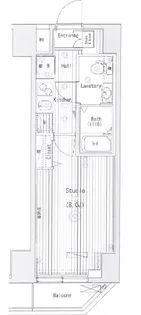 ガーラ・ステージ西巣鴨【3階】の間取り