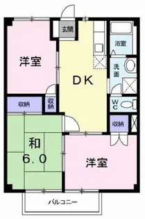 カームモリ【2階】の間取り