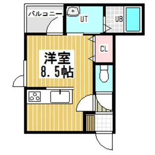 ベルン高砂【3階】の間取り