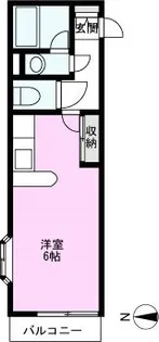 エーデルブルーメ吉川【1階】の間取り