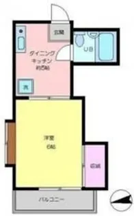 クロノス宮崎台【2階】の間取り