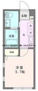 Wレジデンス横浜東白楽【1階】の間取り