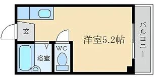 AZURE KUZUHA【3階】の間取り
