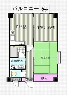 アリエス西葛西【4階】の間取り