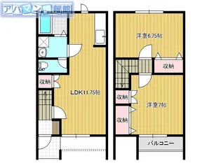 A-STATES【1階】の間取り