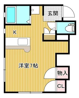 スプリングハイツ【2階】の間取り