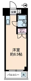 エレガンス綾瀬5【3階】の間取り