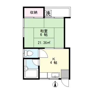 コーポクロスティア【1階】の間取り