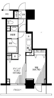 銀座レジデンス伍番館【4階】の間取り